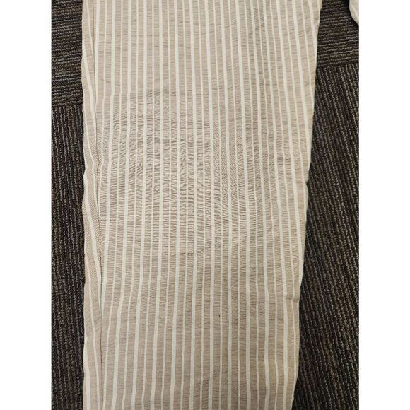 NWT Wild Fable tan striped bibs. Features wide legs and 3 button sides - Picture 5 of 12